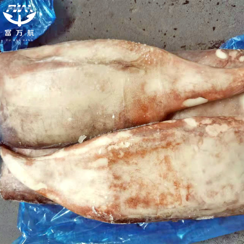 Sea Frozen Giant Peru Squid Raw Tube Squid Meat
