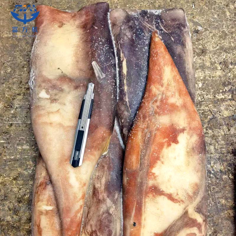 Sea Frozen Giant Peru Squid Raw Tube Squid Meat