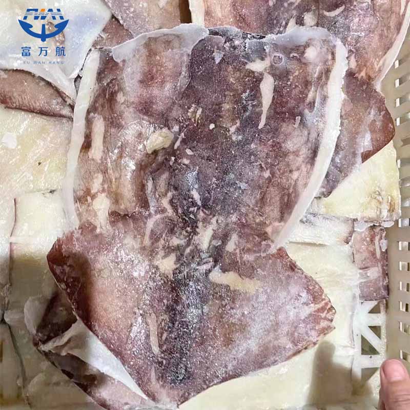 Wholesale Frozen Giant Squid Fillet With Wing