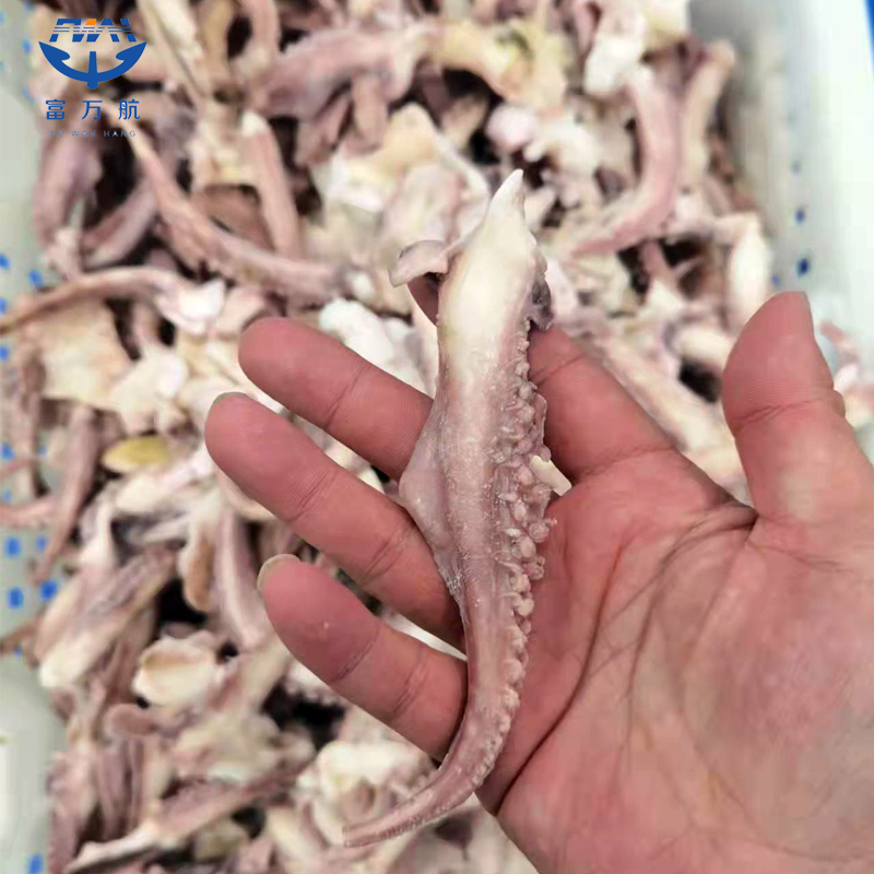 Frozen squid tentacle