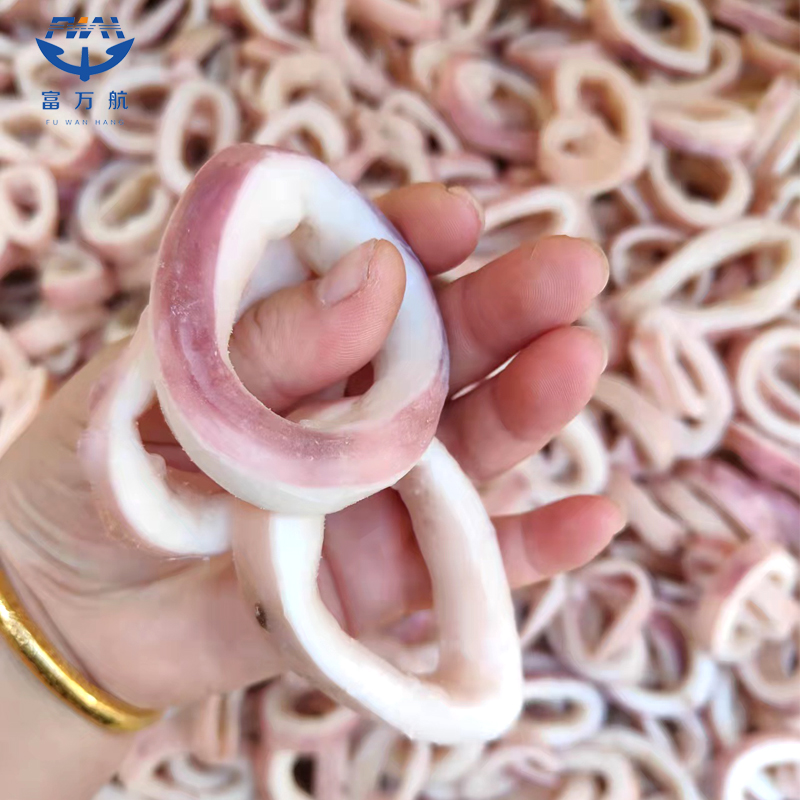 Process Frozen Seafood Indian Ocean Squid Ring