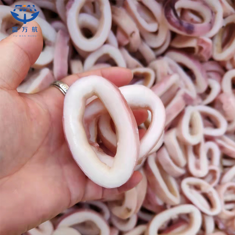 Process Frozen Seafood Indian Ocean Squid Ring