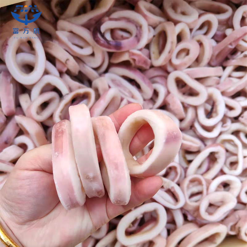 Process Frozen Seafood Indian Ocean Squid Ring