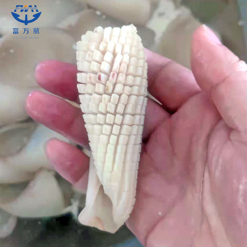 Frozen Seafood Giant Peru Squid Wing Flower