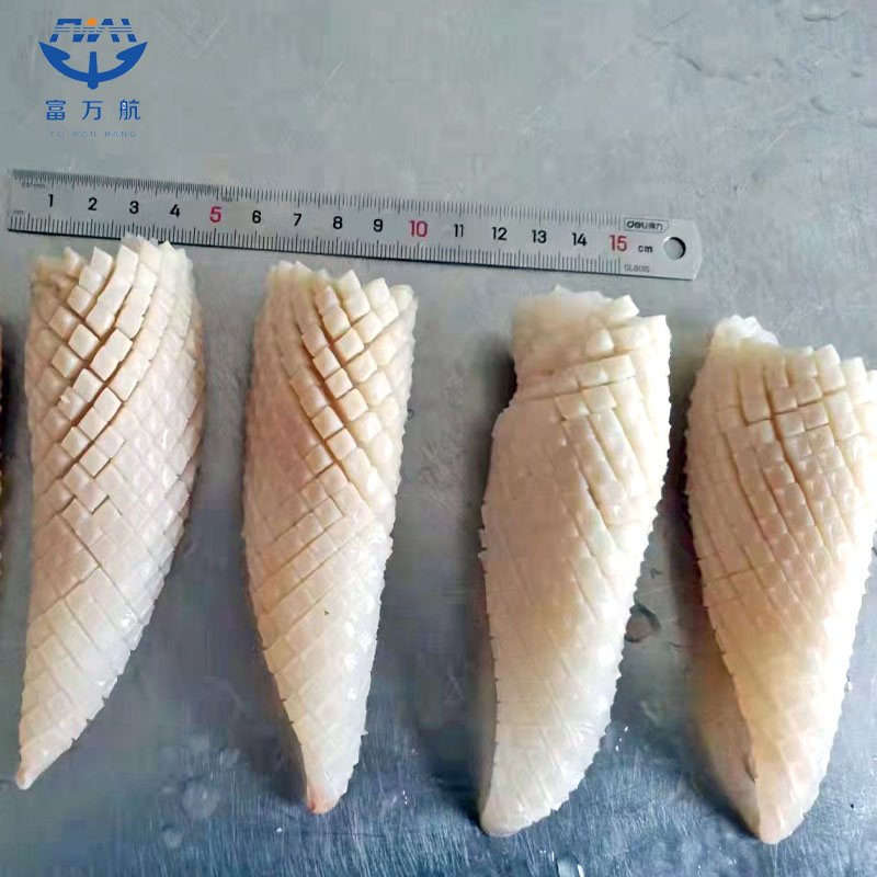 Frozen Seafood Giant Peru Squid Wing Flower