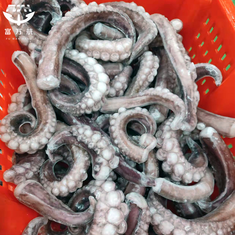 New Stock Frozen Blanched Squid Tentacle Cut