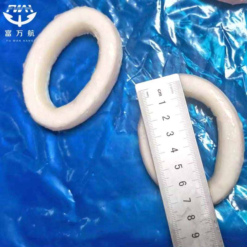Boiled Frozen Seafood Equator Dosidicus Gigas Squid Ring
