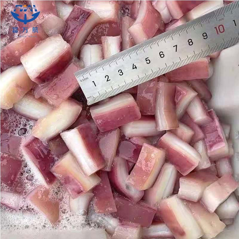 New Processing Frozen Indian Ocean Squid Wing Cube