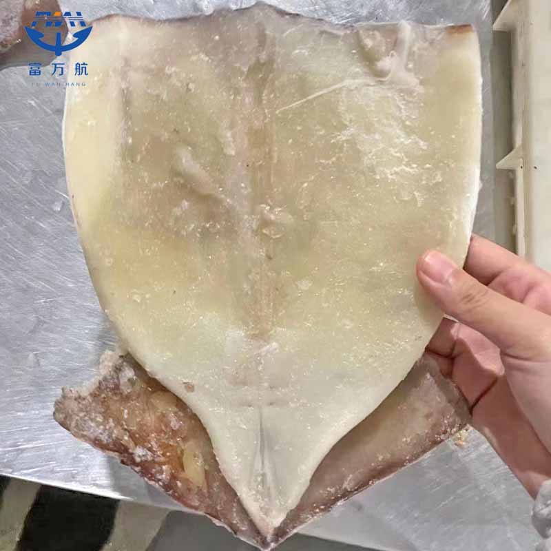 Frozen giant fillet with skin on