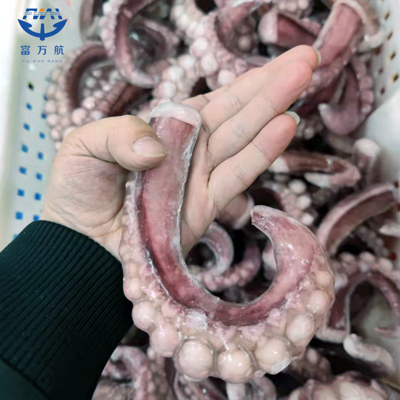 Frozen squid tentacle