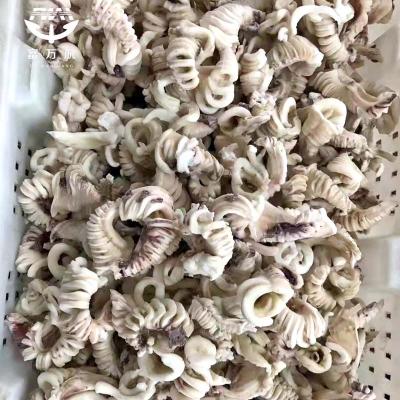 Boiled Frozen Giant Peru Squid Tail Flower