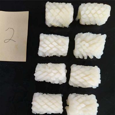 New Process Skinless Pineapple cut Squid Flower