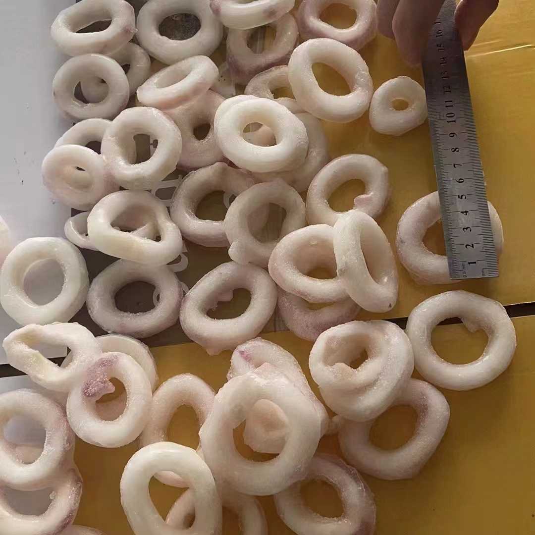 About the new processed squid rings